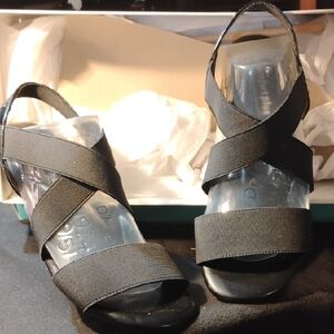 COMFORT PLUS Chic Black Women's Sandals